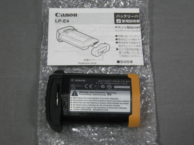 New Canon LP-E4 Camera Battery EOS 1D 1Ds Mark III IV 2