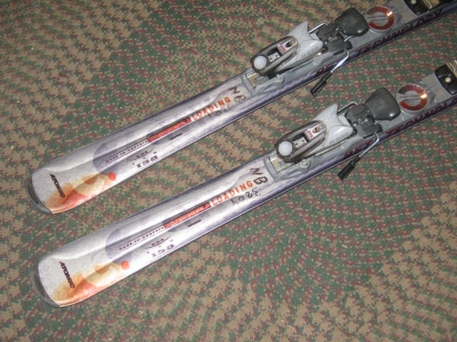 Atomic Beta 158cm Downhill Skis W/Marker M 900 Bindings 1