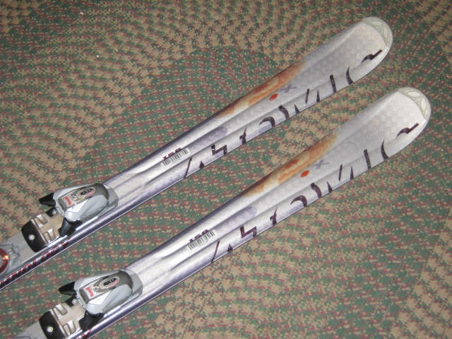 Atomic Beta 158cm Downhill Skis W/Marker M 900 Bindings 2