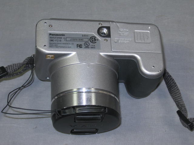 Panasonic Lumix DMC-FZ18 8.1MP Digital Camera 4GB Card 5