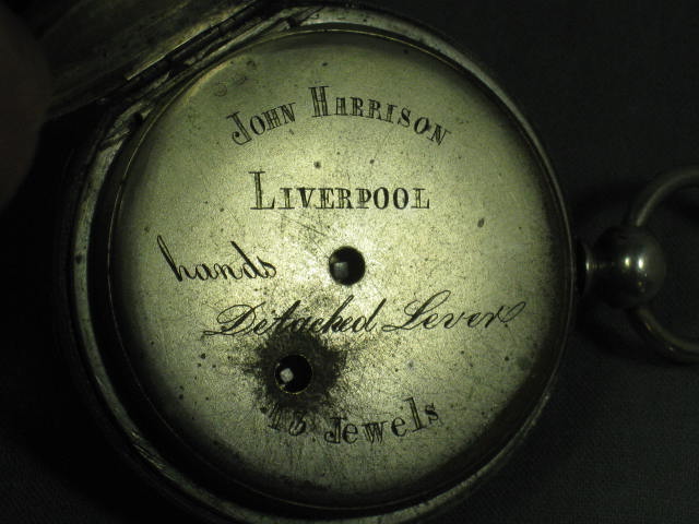 Antique John Harrison Key Wind 13J Hunter Pocket Watch 2