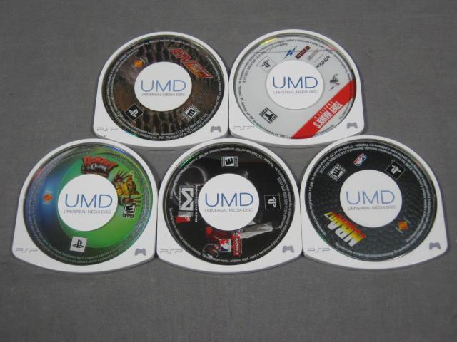 Sony PSP 1001 5 UMD Game 4GB 256MB Card Adapter Case NR 4