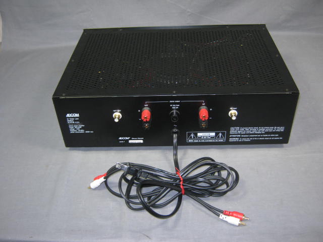 Adcom GFA-5400 High Current Power Amplifier Amp +Manual 4