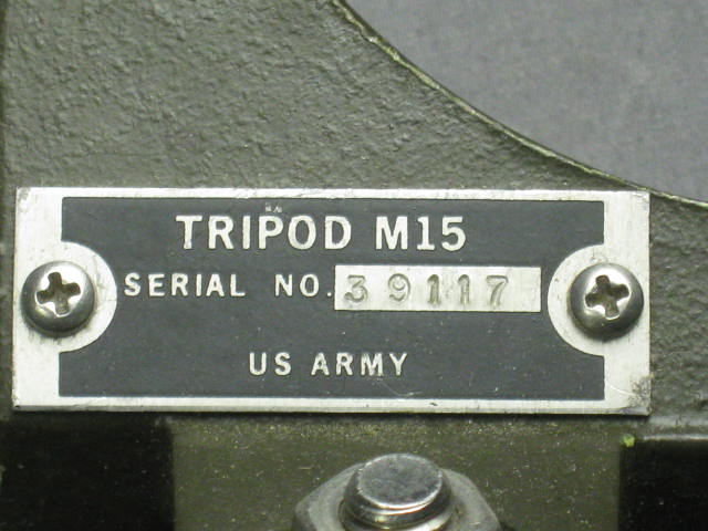 US Army M15 Tripod For M49 Scout Sniper Spotting Scope 2
