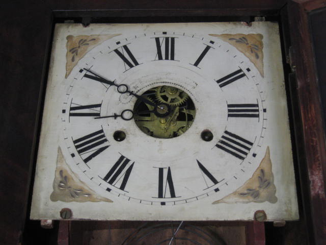 Antique Chauncey C Jerome Wall Mantle Mantel Clock NR! 4