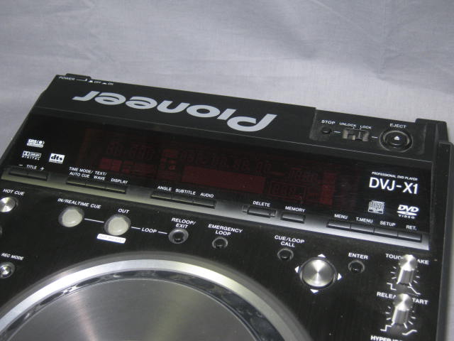 Pioneer DVJ-X1 Pro DVD CDJ CD DJ Audio Video Turntable 2