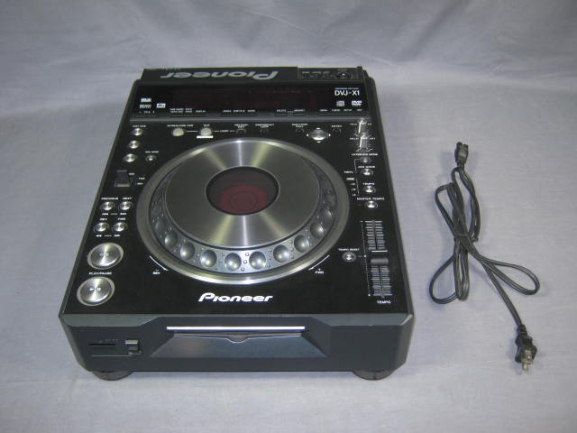 Pioneer DVJ-X1 Pro DVD CDJ CD DJ Audio Video Turntable