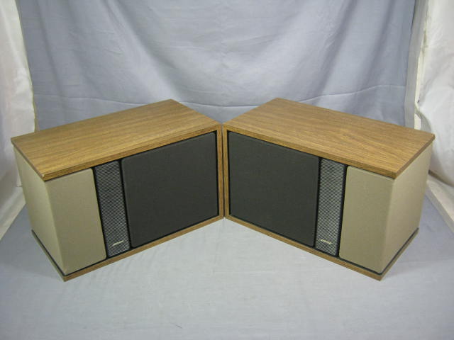 Vtg Bose Model 301 Series II Direct Reflecting Speakers