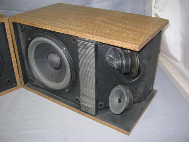 Vtg Bose Model 301 Series II Direct Reflecting Speakers 3