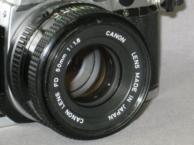 Canon AE-1 50mm 1.8 70-150mm Zoom Lens MA Motor Drive + 8