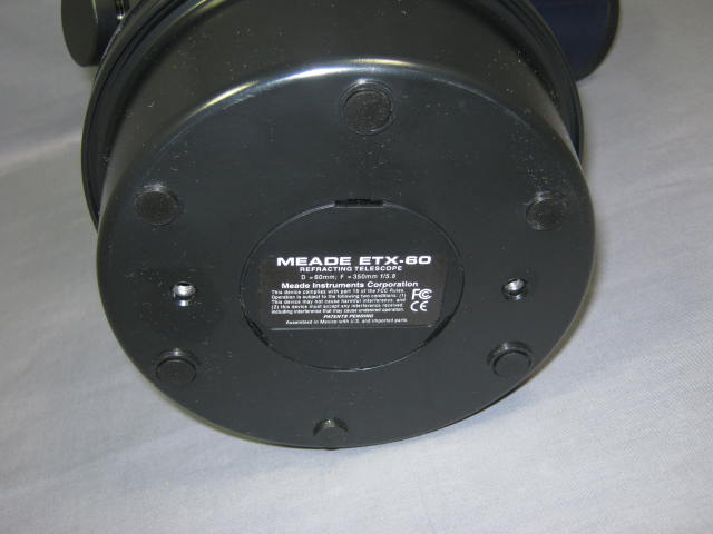 Meade ETX-60 AT 60mm Digital Telescope W/ Autostar + NR 4