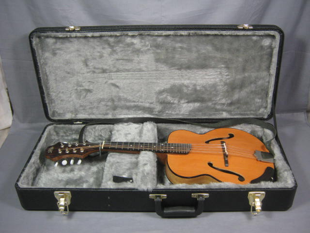 Gary Woodall Cedar Top Guitar Body Jazz Mandolin + Case