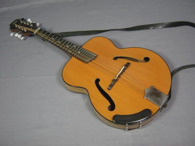 Gary Woodall Cedar Top Guitar Body Jazz Mandolin + Case 1
