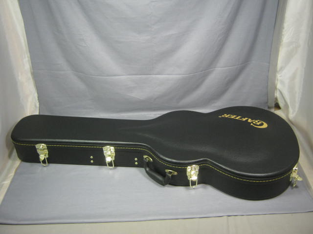 Crafter SAT-QMOS Hollow Body Acoustic Electric Guitar + 10