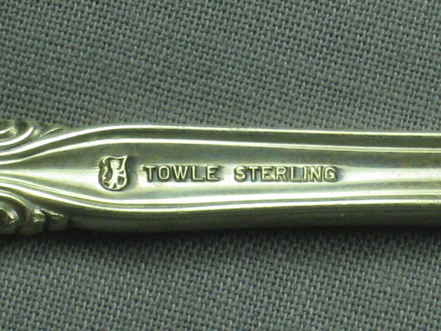 Sterling Silver Flatware Towle French Provincial 7.5 oz 2
