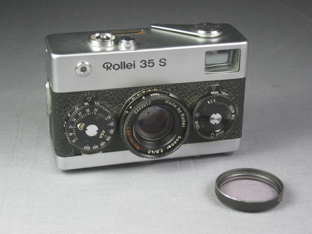 Vintage Rollei 35 S 35mm Camera Sonar 2.8/40 Lens NR!