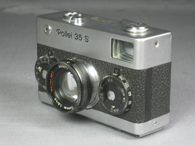 Vintage Rollei 35 S 35mm Camera Sonar 2.8/40 Lens NR! 2