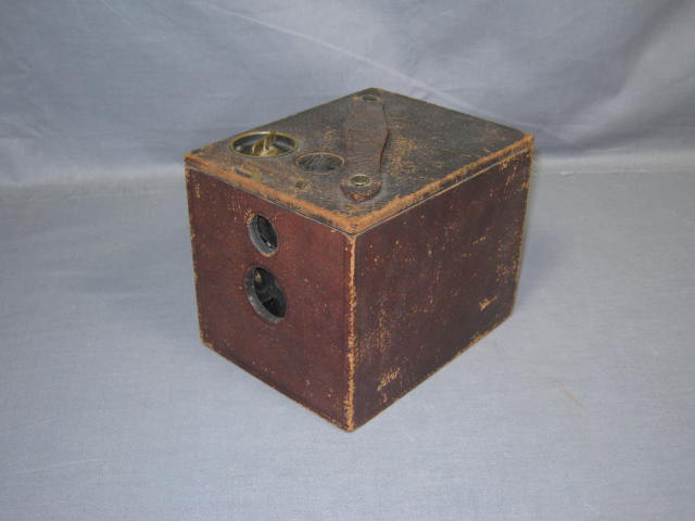 Antique Kodak No. 2 Bullseye Box Camera 1896 Model NR!