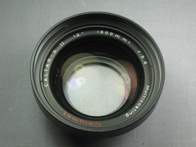 Calumet Caltar-S II 12" 300mm F/5.6 8x10 Camera Lens NR 2