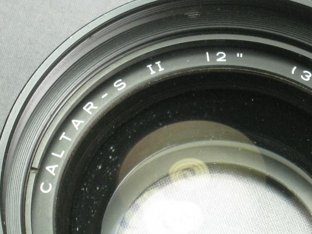 Calumet Caltar-S II 12" 300mm F/5.6 8x10 Camera Lens NR 3
