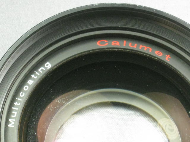 Calumet Caltar-S II 12" 300mm F/5.6 8x10 Camera Lens NR 5