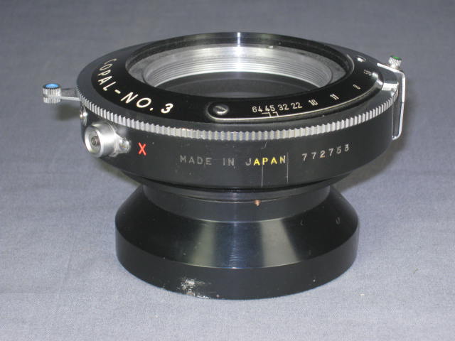 Calumet Caltar-S II 12" 300mm F/5.6 8x10 Camera Lens NR 14