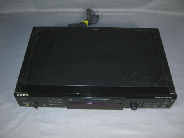 Sony MDS-JE630 MD MiniDisc Recorder Player Deck +Remote 3