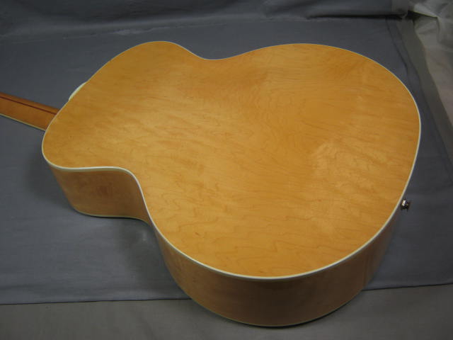 Guild F40 BLD Blond Acoustic Guitar W/ Pickup Hard Case 6