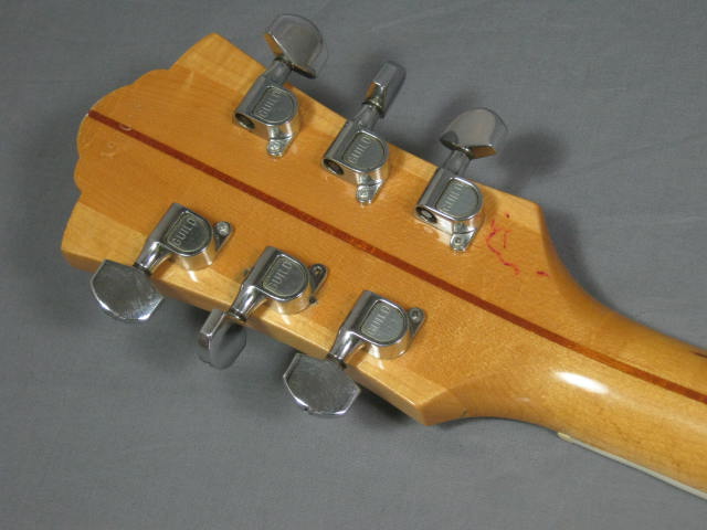 Guild F40 BLD Blond Acoustic Guitar W/ Pickup Hard Case 9