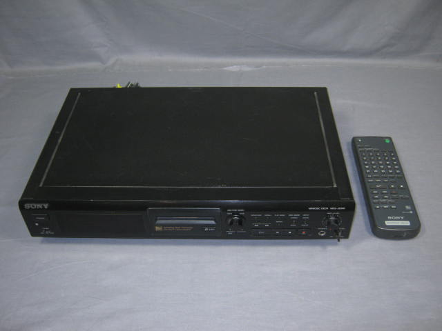 Sony MDS-JE500 MD MiniDisc Recorder Player Deck Remote