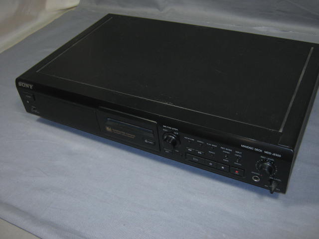 Sony MDS-JE500 MD MiniDisc Recorder Player Deck Remote 1
