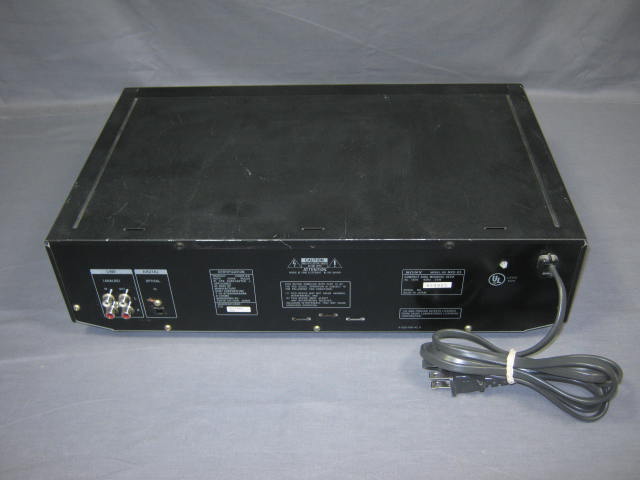 Sony MXD-D3 CD/MD Minidisc Deck Player Recorder +Remote 4