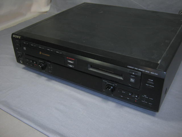 Sony MXD-D5C 5-Disc CD/MD Minidisc Deck Player Recorder 1