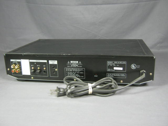Sony MDS-JE630 MD Minidisc Recorder Player Deck +Remote 4