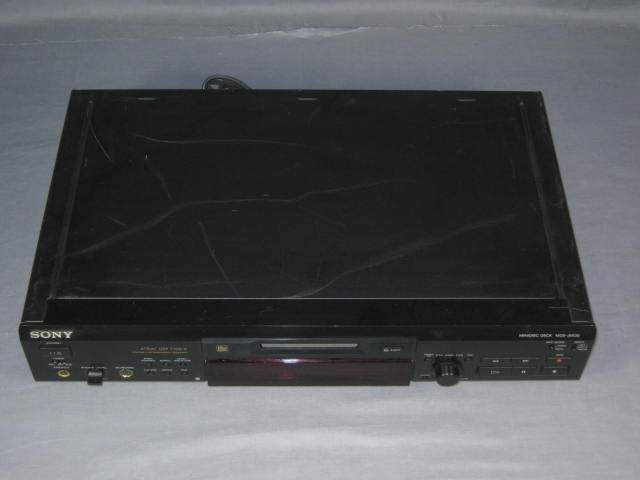 Sony MDS-JE630 MD Minidisc Recorder Player Deck +Remote 7