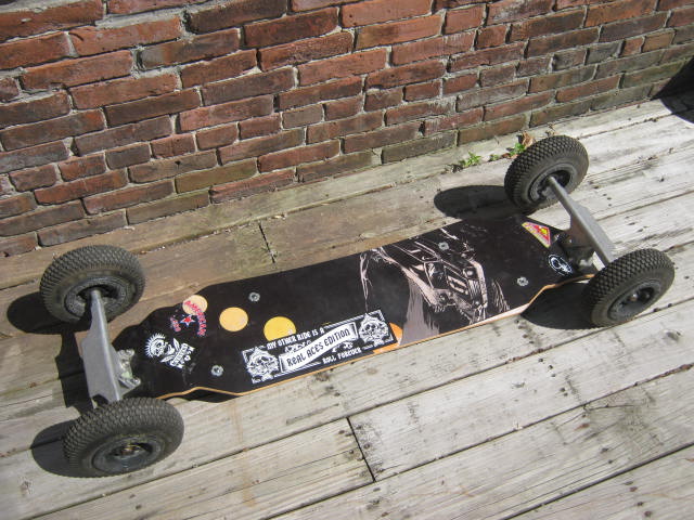 2008 Ground Industries Long Mountain Skate Board Used 3