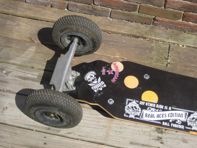 2008 Ground Industries Long Mountain Skate Board Used 4