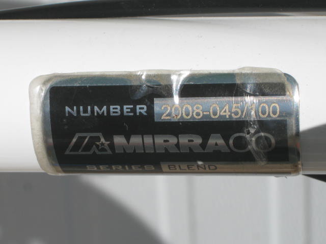 RARE 2008 Dave Mirra Mirraco Blend Ltd BMX Bike White 18