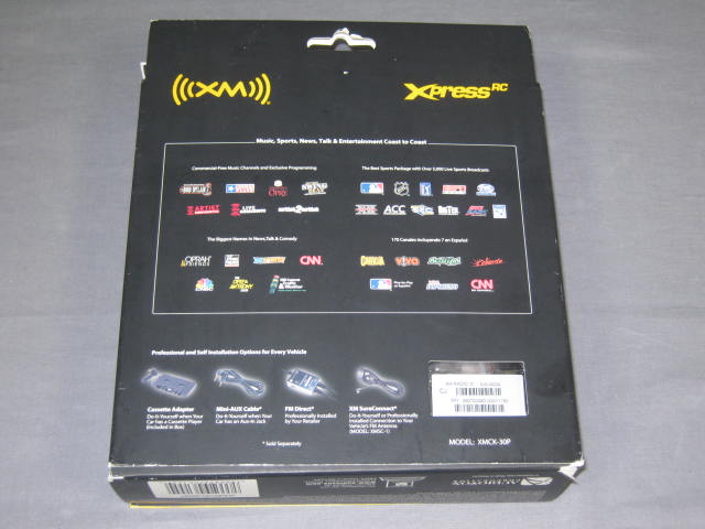 NEW Audiovox XMCK30P Xpress RC XM Satellite Receiver NR 2