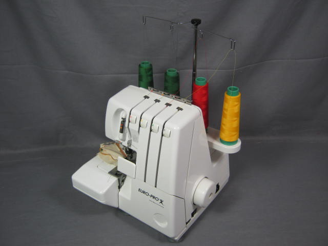 Euro-Pro EP550 Overlock Serger Sewing Machine W/ Pedal+ 1