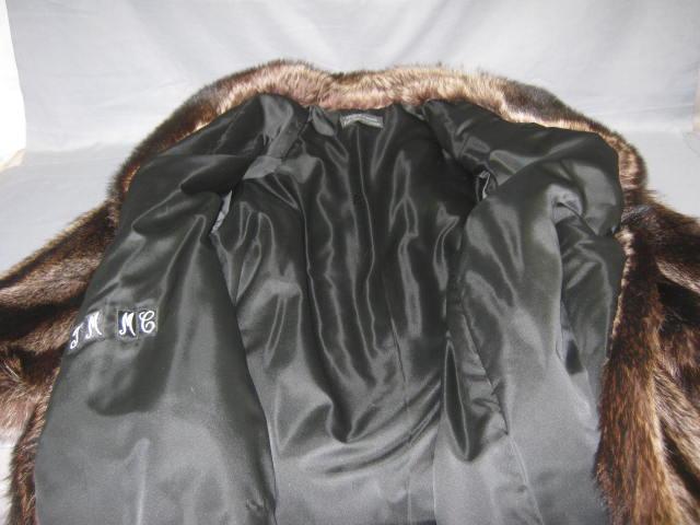 3/4 Length Natural Raccoon Fur Coat Hat $3000 Appraisal 4