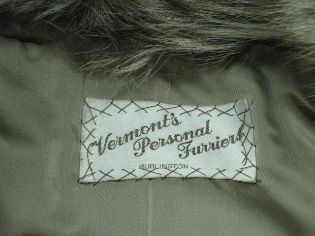 Ladies Womens 3/4 Length Natural Raccoon Fur Coat NR! 5