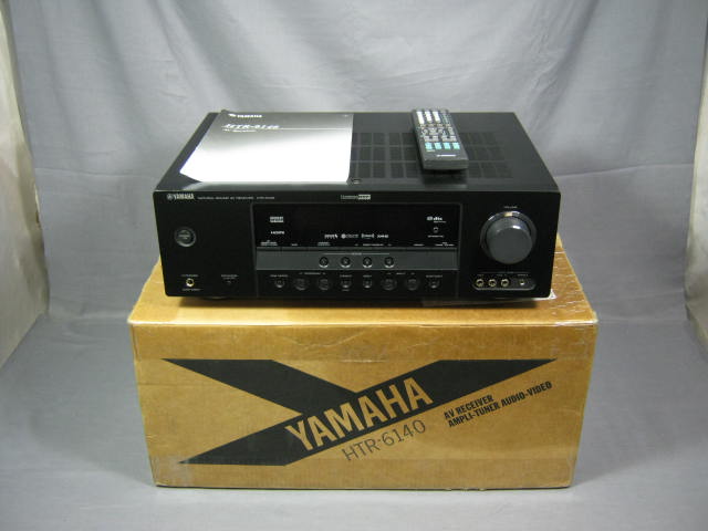 New Yamaha HTR-6140 5.1-Channel Home Theater Receiver
