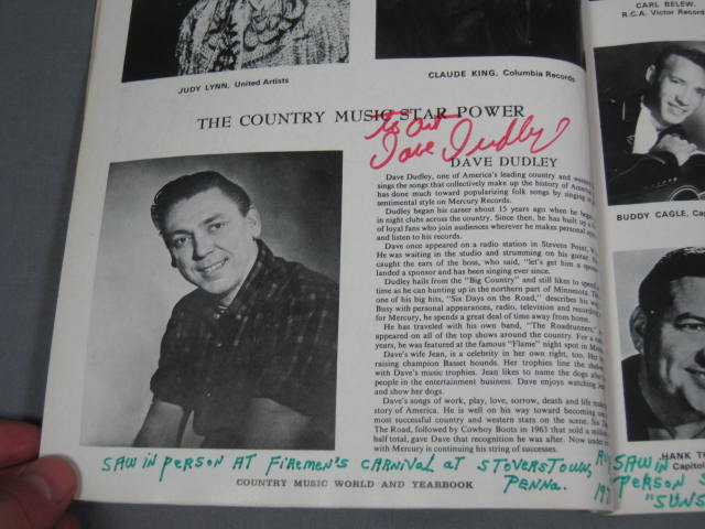 140+ 1960s Country Music Star Signed Autograph Book NR 23