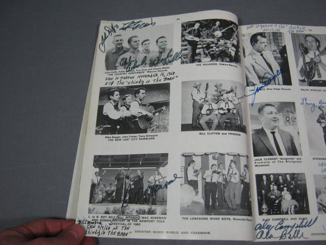 140+ 1960s Country Music Star Signed Autograph Book NR 31