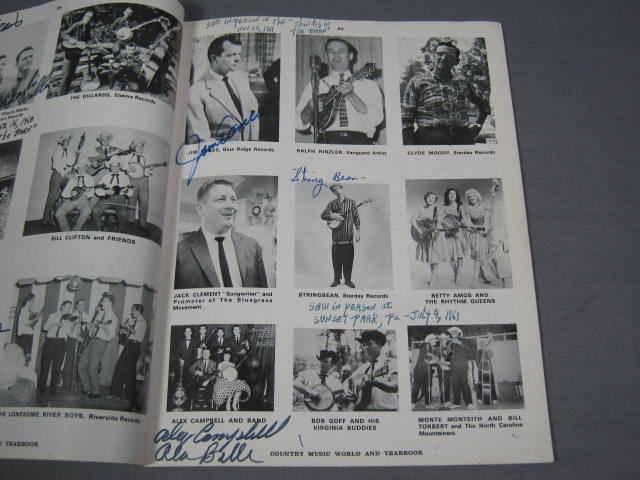 140+ 1960s Country Music Star Signed Autograph Book NR 32