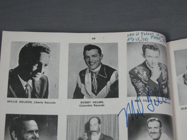 140+ 1960s Country Music Star Signed Autograph Book NR 38