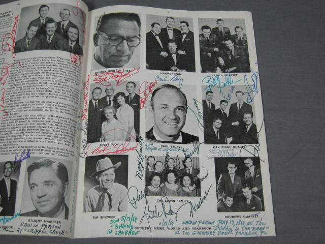 140+ 1960s Country Music Star Signed Autograph Book NR 43