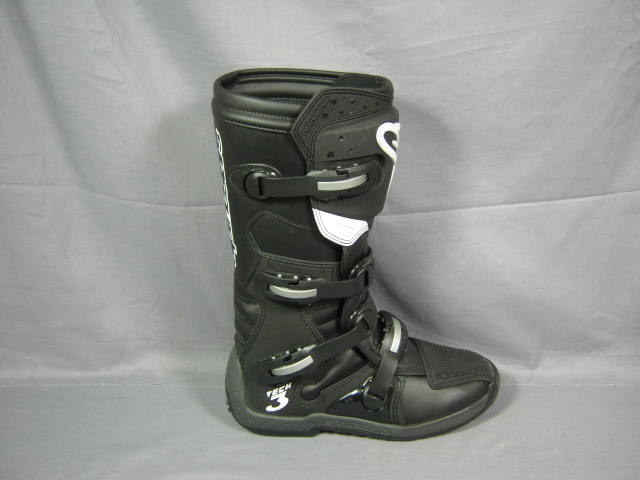 Mens AlpineStars Tech 3 Motocross Boots Size 11 Black 1