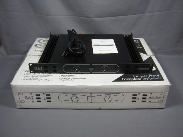 ART SLA2 200W Studio Linear Power Amplifier Amp 120V NR